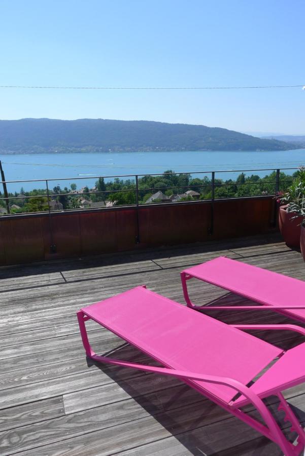 Le Clos Du Lac - Location De Chambres Veyrier-du-Lac Luaran gambar